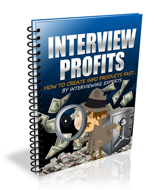 Product picture Interview Profits Master Resell Rights