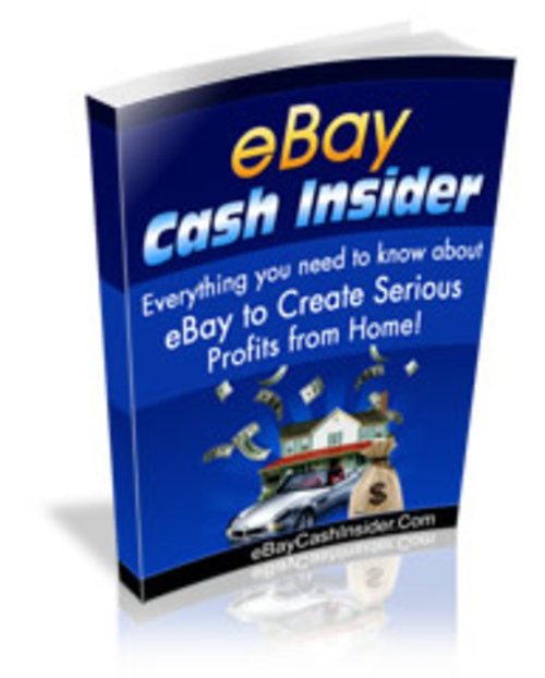 Product picture EBay Cash Insider Master Resell Rights