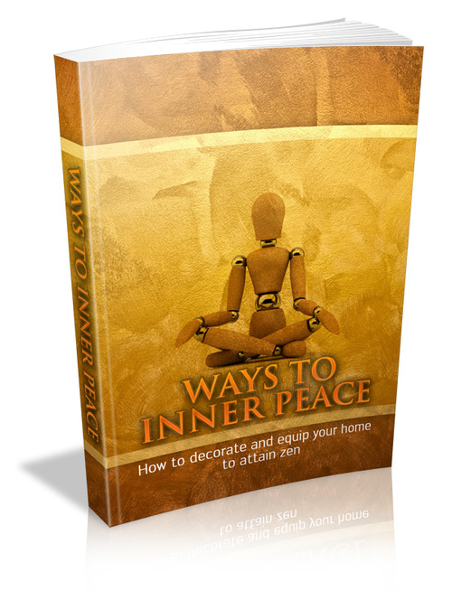Product picture Ways To Inner Peace  with Master Resell Rights