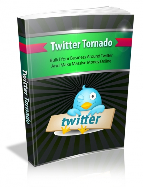 Product picture Twitter Tornado with Master Resell Rights