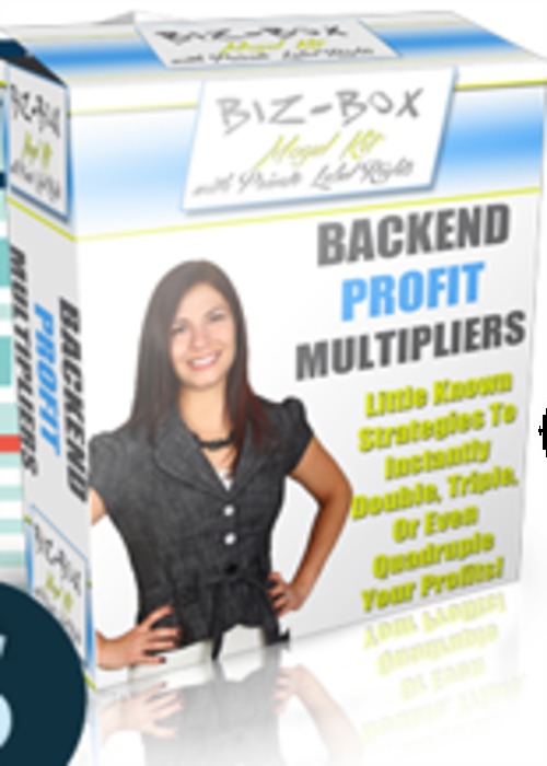 Product picture Backend Profit Multipliers 